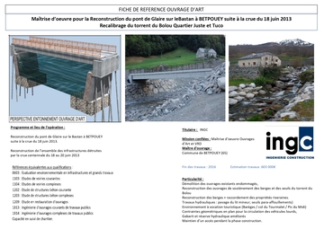 OUVRAGES COURANTS (PORTEE