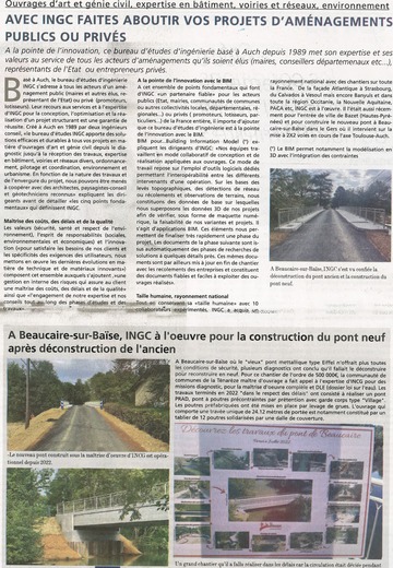 Article INGC - La Dépêche du Midi