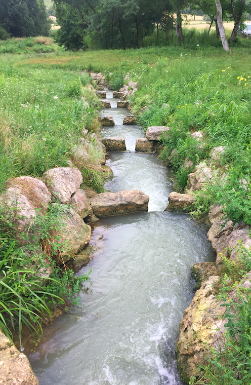 Rivière de contournement à Cornillas (82)